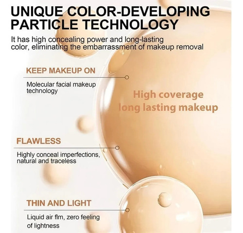 - Bases De Maquillaje Acabado Mate Liquid + Juego De 12