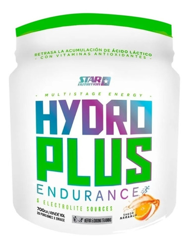 Star Nutrition | Hydroplus Endurance (bebida Isotonica) 10lt