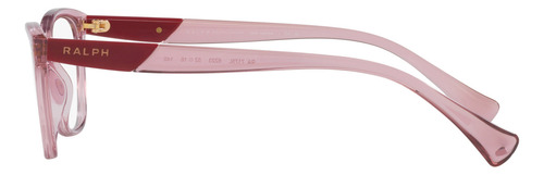Armação Óculos De Grau Ralph Ralph Lauren Ra7175l 6223 52 Cor Rosa Translúcido/cereja