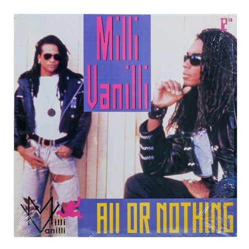 Milli Vanilli - All Or Nothing 12 Maxi Single Vinilo Usado