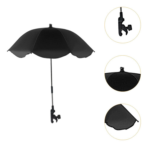 Sombrilla Para Cochecito, Silla De Playa, Sombrilla Con