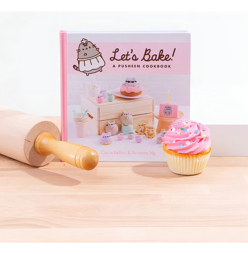 Libro Let's Bake A Pusheen Cookbook Recetas Cocina Gato Gris