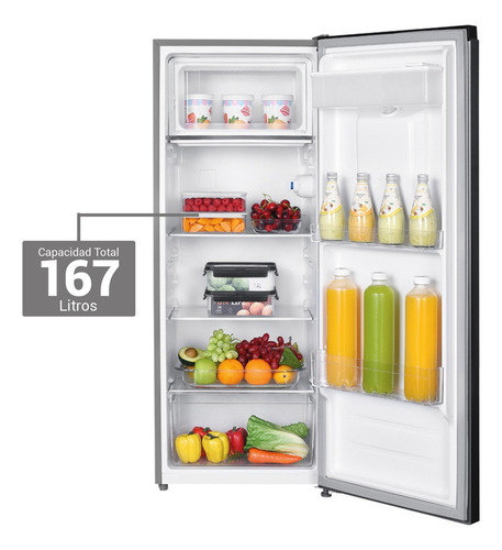 Refrigerador Monopuerta Frío Directo 167 Lts Lrm-178dfnw