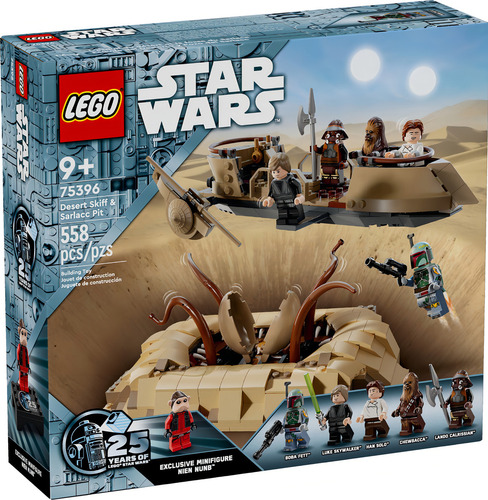 Lego Star Wars Desert Skiff & Sarlacc Pit Boba Feat 558 Star Wars Tm
