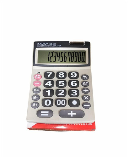 Calculadora De Mesa 12 Dígitos Kadio Kd-922