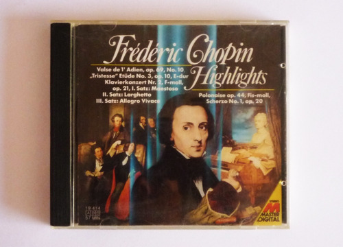 Frederic Chopin - Highlights - Cd