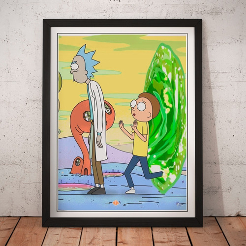 Cuadro Series - Rick And Morty - Poster Tv Portal
