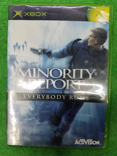 Minority Report Xbox Clasico Fisico 