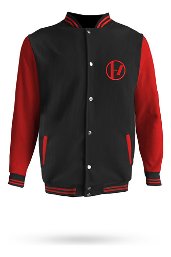 Chamarra Universitaria Varsity Jacket 20 One Pilots Bordado