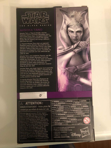 Darth Vader Y Ashoka Tano Black Series Hasbro (Usado)