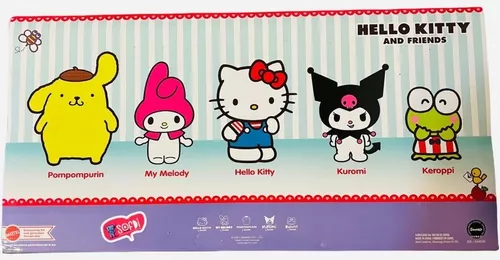 Hello Kitty - Juego de 5 peluches and Friends para coleccionistas