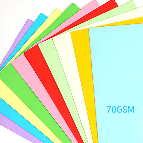 Papel De Copia En Color A4 De 70 G/m² Para Impresión, Escrit