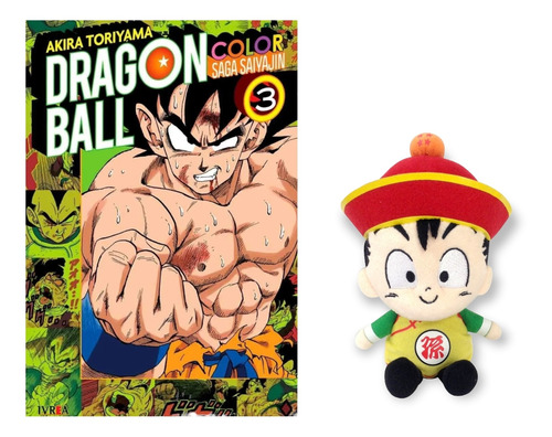 Dragón Ball Combo Peluche Goku Gohan Más Comic Libro Promo 