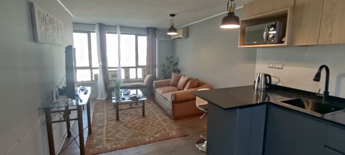 Venta Departamento Amoblado 2d+1b P. Valdivia Con 11 Sept. 