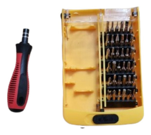 Estuche 36 En 1 Jgo De Destornilladores Mini Puntas Portatil