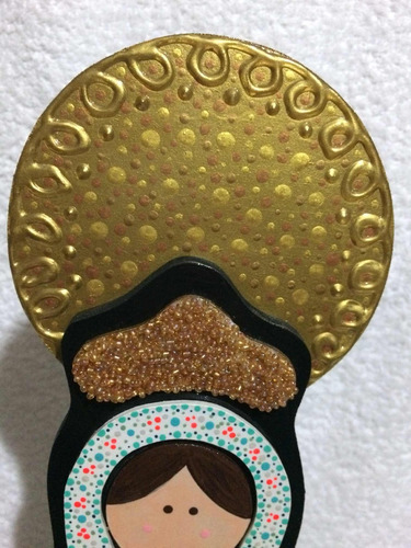 Virgen Del Valle Tipo Rompecabezas En Mdf Desy´s Art