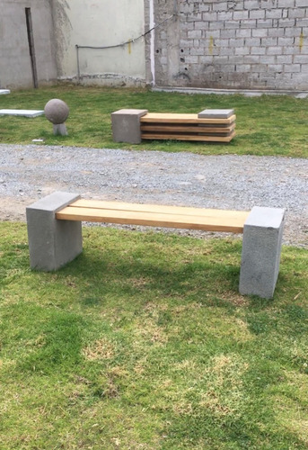Bancas En Piedra Para Parques Jardines Exteriores Cubex