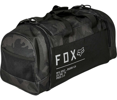 Bolso Motocross 180 Duffle Black Camouflaged Fox