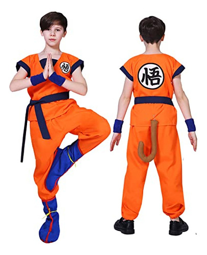 Niños Cosplay Outfit Chicos Halloween Traje De Vestir Hvdfq