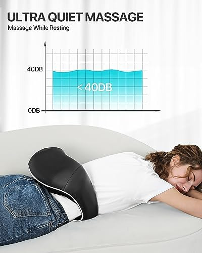 Alljoy Shiatsu Masajeador De Espalda Y Cuello Con Calor, Alm