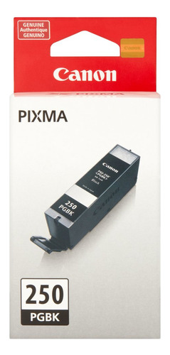 Canon Pixma 250 Pgbk Tanto Negro De Tinta, 15 Ml