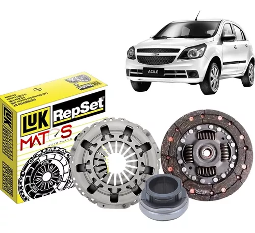 Kit Embreagem Chevrolet Agile 1.4 2010 A 2014 Original Luk 6203236000 