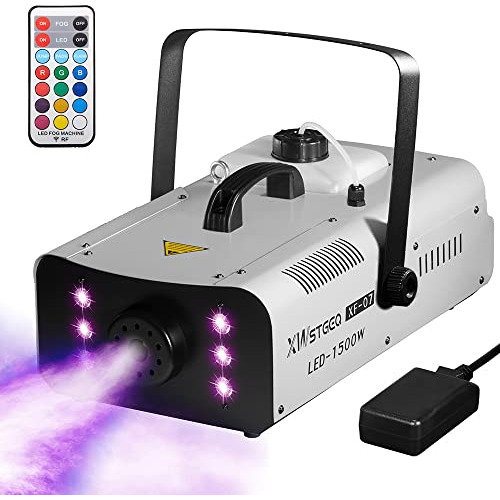 Máquina De Humo De 1500 Vatios 6 Luces Led Y Control R...