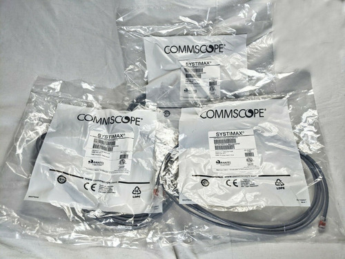 Patch Cord Systimax Commscope Cpc3312-03f010 Cat6 10ft Gris 