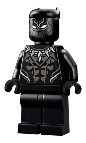 Bloques para armar Lego Marvel Avengers Armadura robótica de Pantera Negra 124 piezas  en  caja