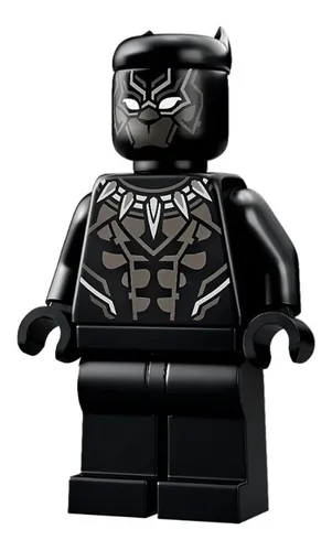 Bloques para armar Lego Marvel Avengers Armadura de Pantera Negra 124 piezas en caja