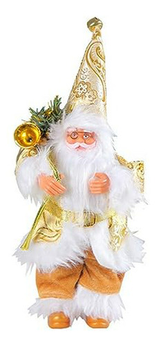 Figura Santa Claus 10  Collection Navideña (rosado/dorado)