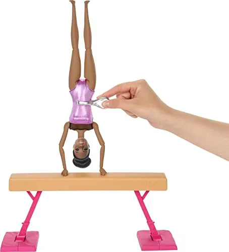 Juego De Gimnasia Barbie Mu eca Morena Cuotas sin inter s