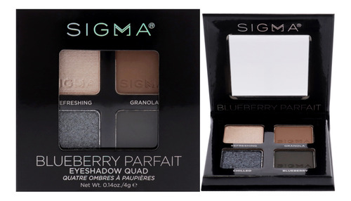 Paleta De Sombras De Ojos Sigma Blueberry Parfait Para Mujer