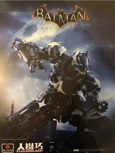 Imagen 2 de 3 de Batman Arkham Night Hito Kara Kuri Flame Toys Nuevo Hot Fpx