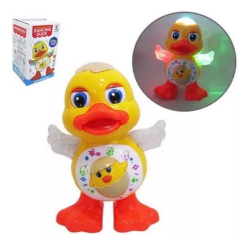 Robot Pato Musical Luces Interactivo Juguete Niños