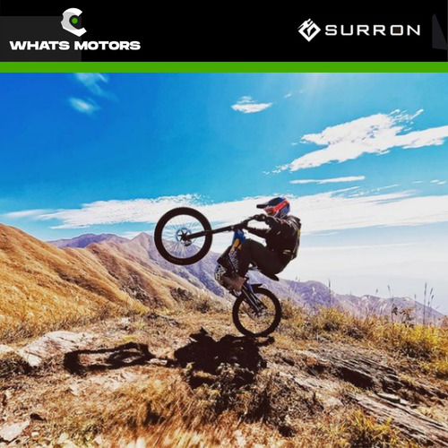 Imagen 10 de 15 de Moto Electrica Surron Light Bee X 7000w + Kit Ruedas Motard