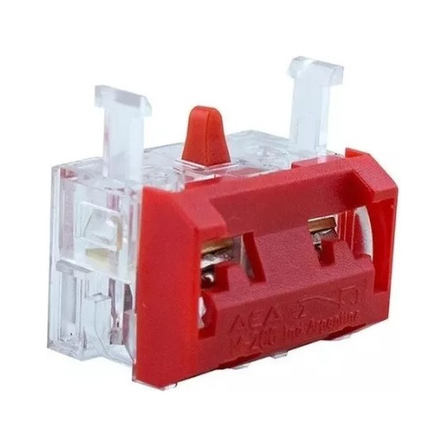 Microinterruptor Contacto Auxiliar Nm-200 Aea 1nc Rojo