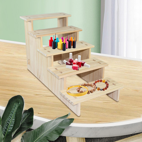 Soporte De Exhibición Coleccionable De Madera, 5 Capas 20cm