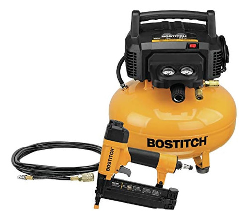 Kit Combinado De Compresor De Aire Bostitch Con Clavadora Br