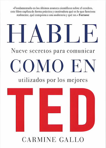 Hable Como En Ted  En Audio 