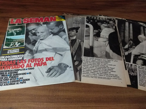 (rp132) Papa Juan Pablo Ii * Tapa Revista + 8 Pgs * 1981