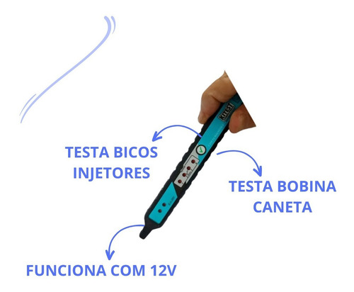 Teste De Bobina Caneta Magnética Automotiva Kitest Ka-205