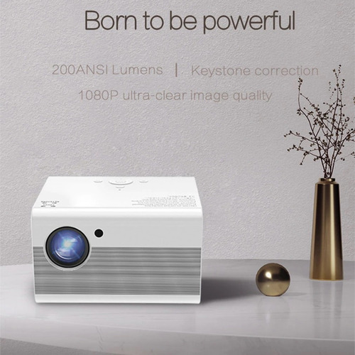 Imagen 7 de 9 de Proyector Android Led Full Hd 1080p 200 Ansi T10