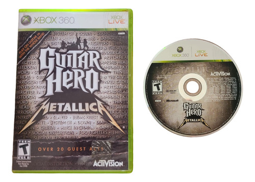 Guitar Hero Metallica Xbox 360 (Reacondicionado)