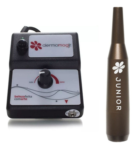 Dermógrafo Dermomag Junior Bivolt + Fonte Analógica Mag Cor Bronze