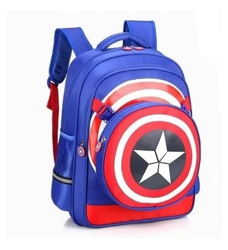 Mochila De Capitan America Importada