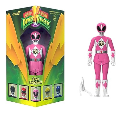 Super7 Mighty Morphin Power Rangers Pink Ranger -