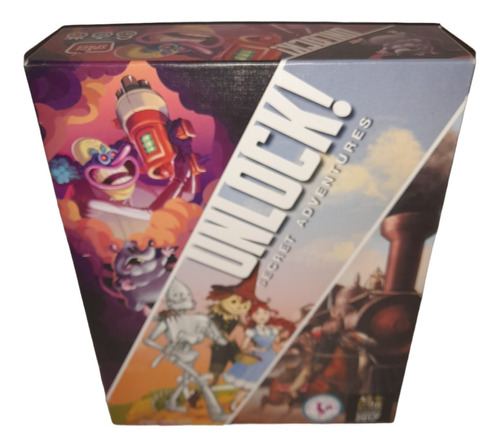 Unlock ! Secret Adventures Juego De Mesa Edicion En Frances