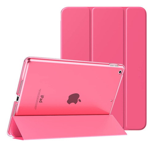 Funda Magnetica Para iPad Generacion 7 8 Y 9 Rojo Sandia