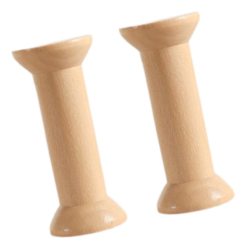 2 X 2x Carretes De Madera, Bobinas De Costura, Hilo De